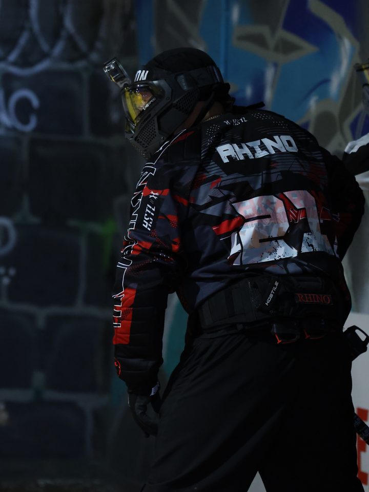 Rhino de dos, maillot floqué RHINO